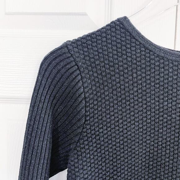 Just Female Textured Rapid Knit Black Sweater - Picture 2 of 7